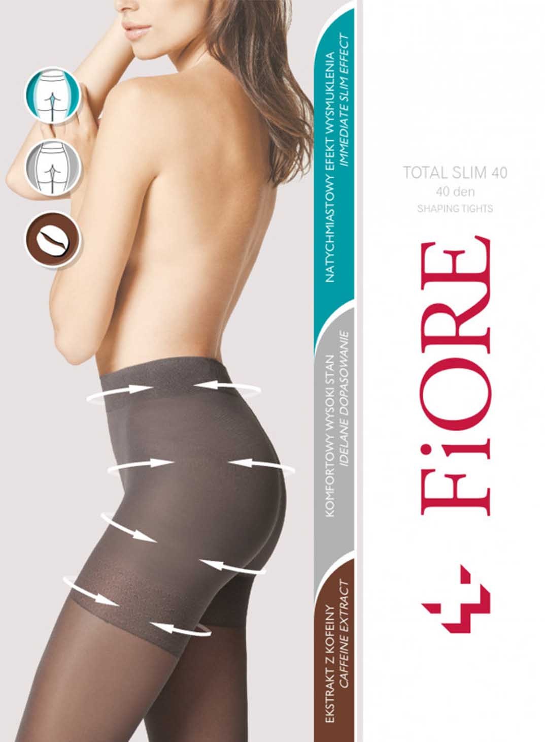Collant gainant anti-cellulite FIT SPINNER 40 Den FIORE – Sofemme