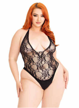 Body deep V grande taille