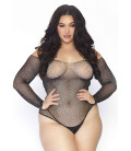 Body Résille Strass grande taille