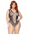 Body résille filet grande taille