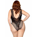 Body résille filet grande taille leg avenue noir